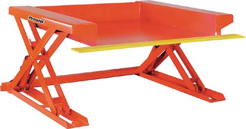 Presto XZT Floor Level Lift and Tilt Tables For Sale